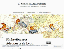 Tablet Screenshot of elcruasanambulante.com